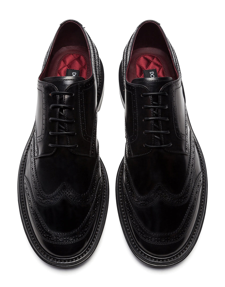 Calf leather derby