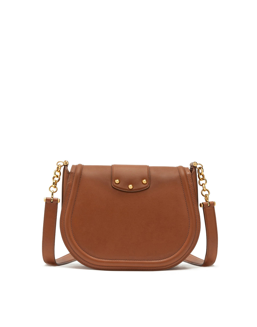 DG calf leather shoulder bag