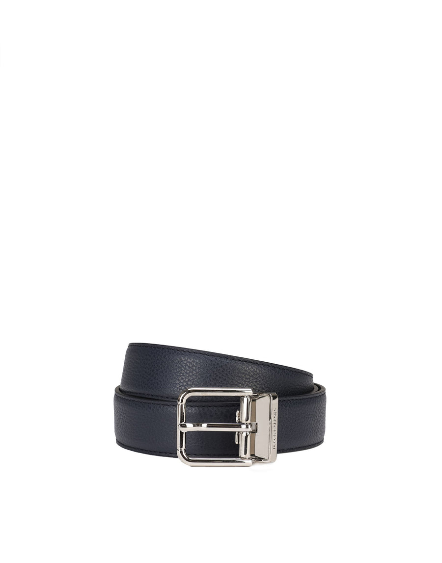 Smooth calf leather belt