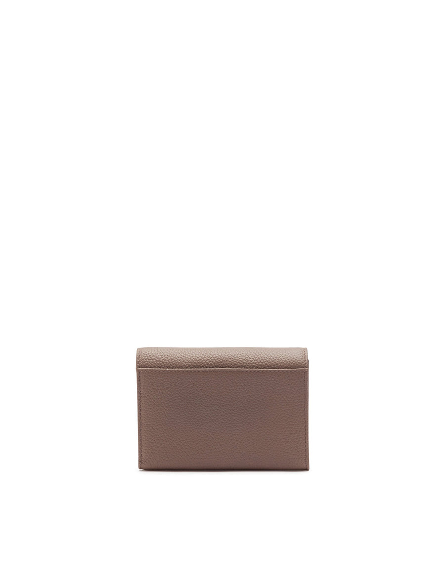 Wallet in drummed calf leather