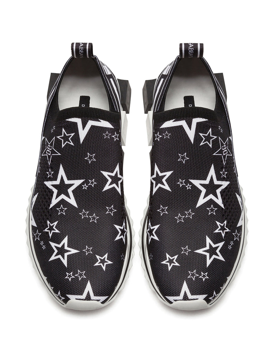 Slip-on sneakers with all-over stars