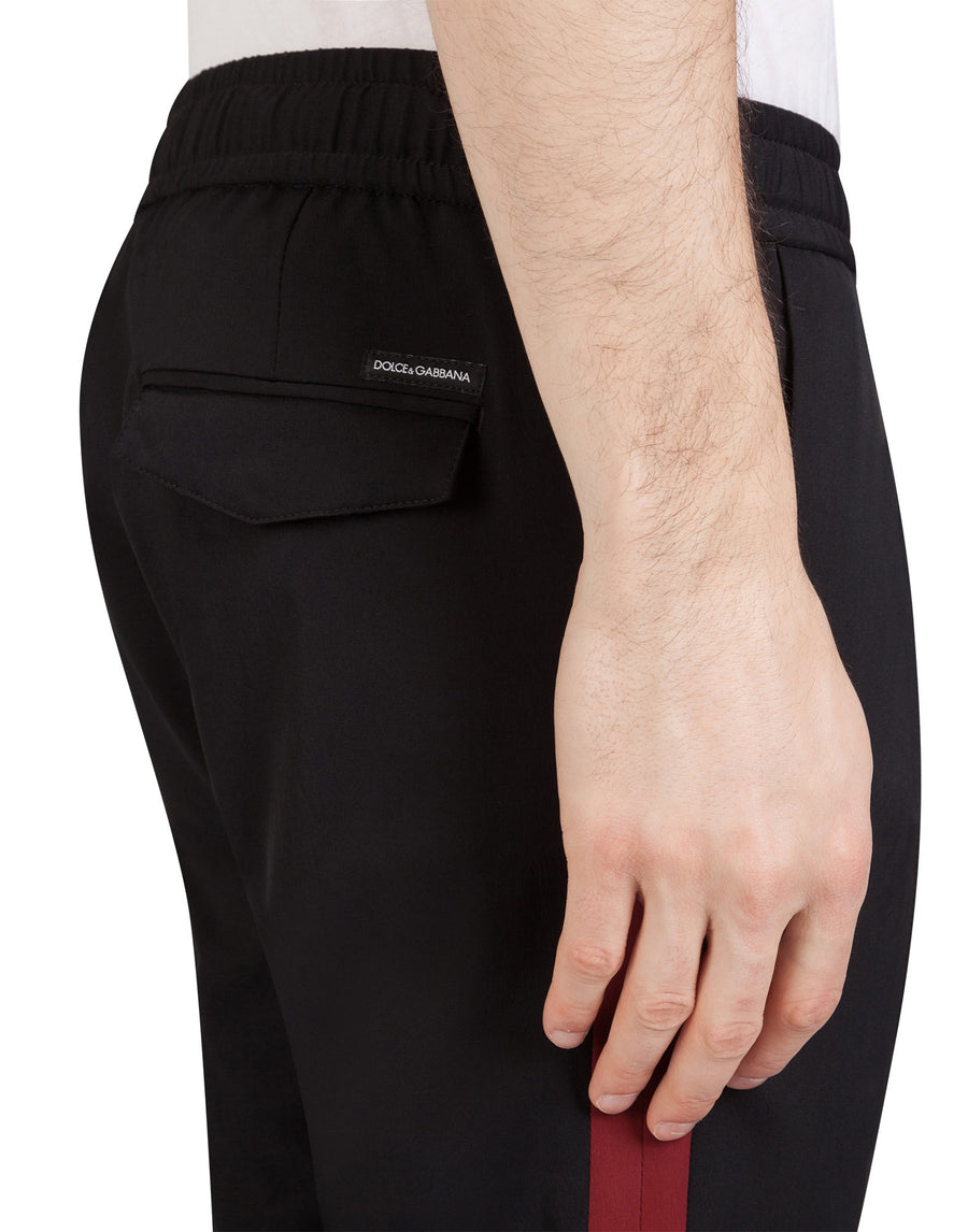 JOGGING PANTS WITH SIDE STRIPS