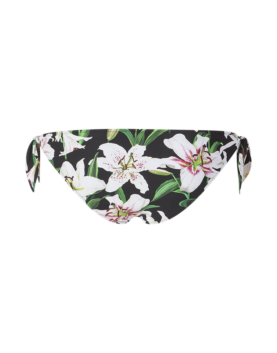 Bikini slip lilium print