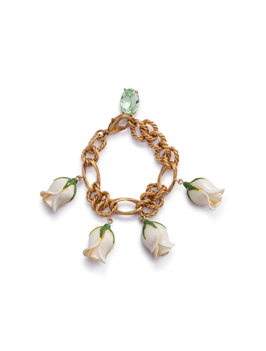 Bracelet with rose buds