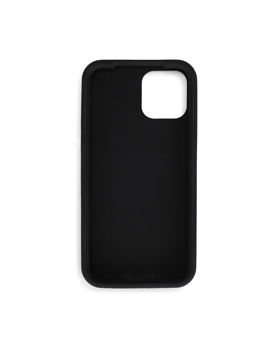 Rubber iPhone 12 Pro cover with branded plate