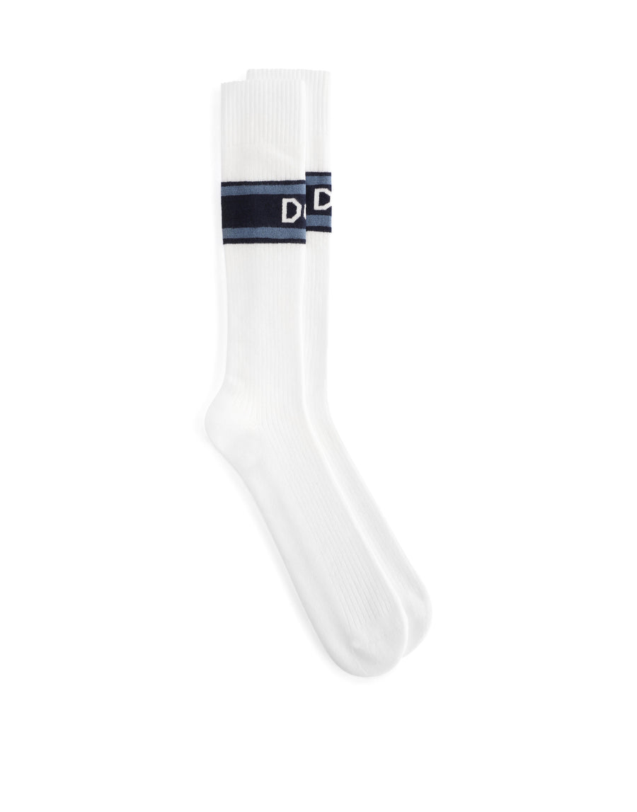 Stretch cotton socks with DG logo