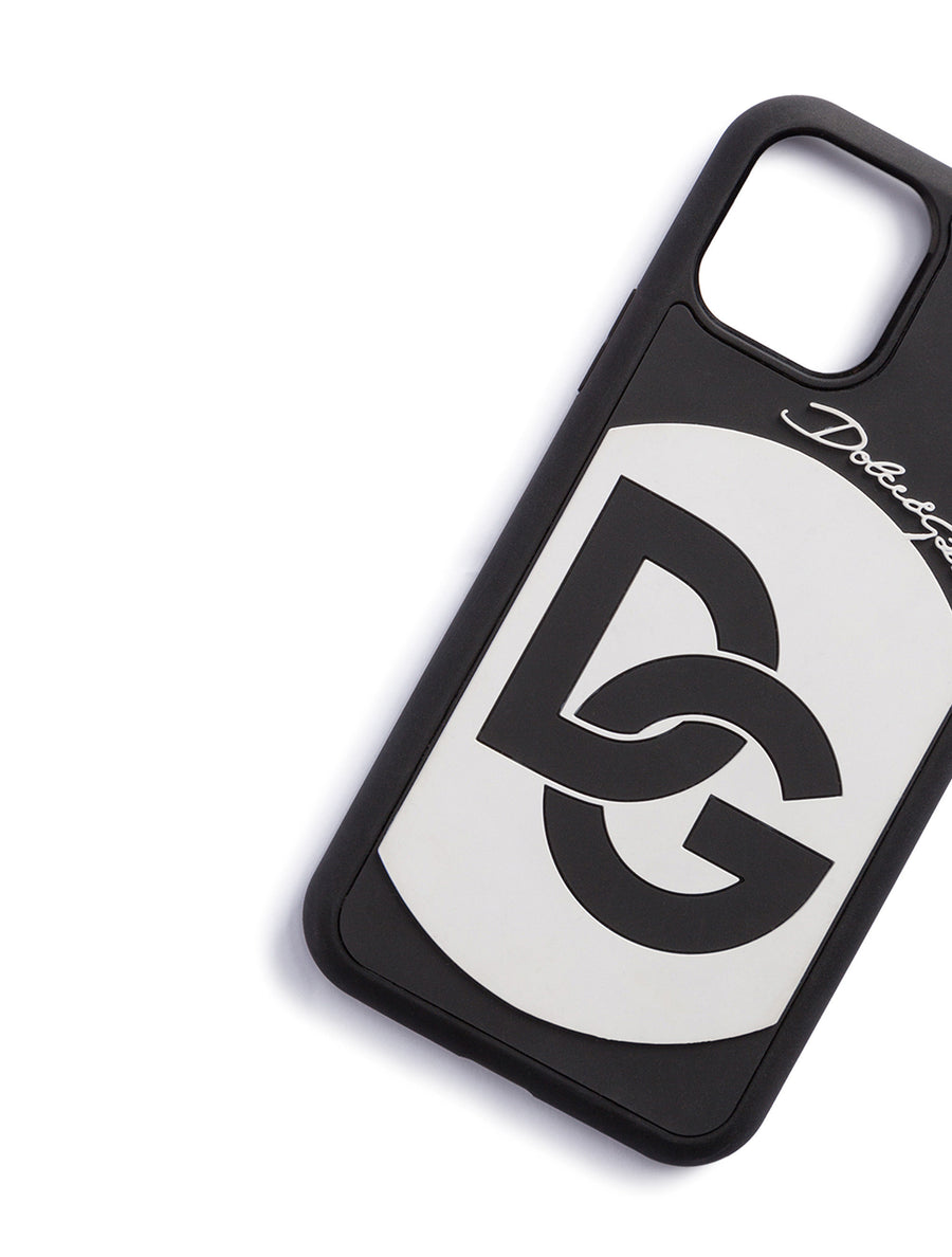 Rubber iPhone 11 Pro cover with crossover DG logo