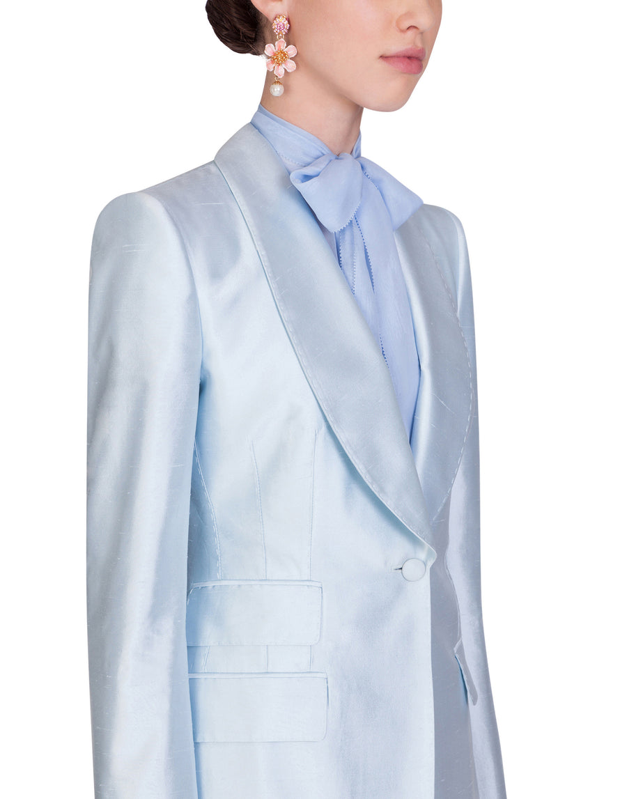 Shantung blazer