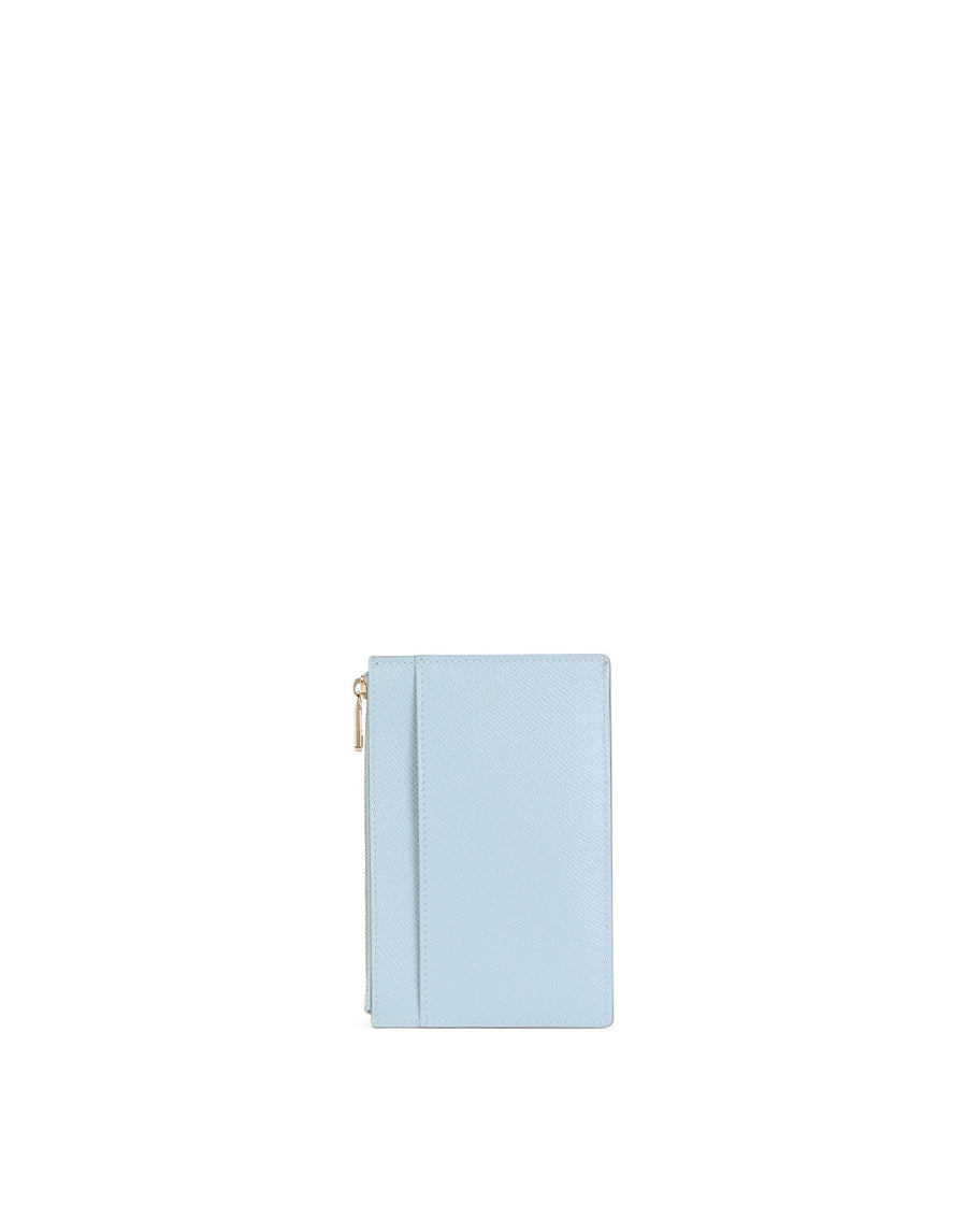 LARGE VERTICAL DAUPHINE CALFSKIN CREDIT CARD HOLDER