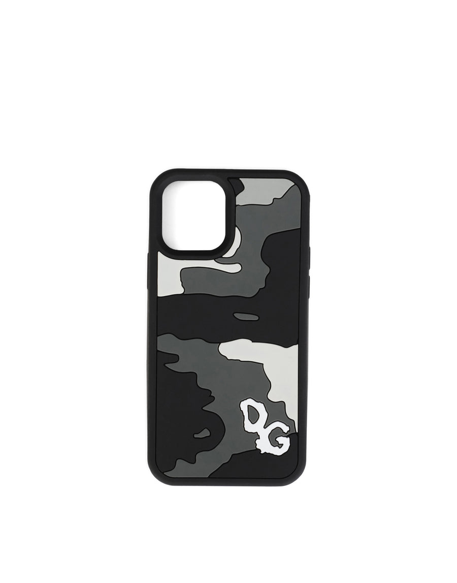 Camouflage rubber iPhone 12 Pro cover