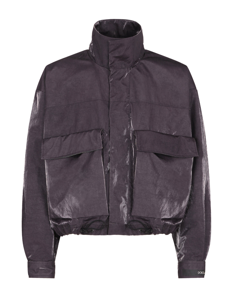 Coated nylon jacket