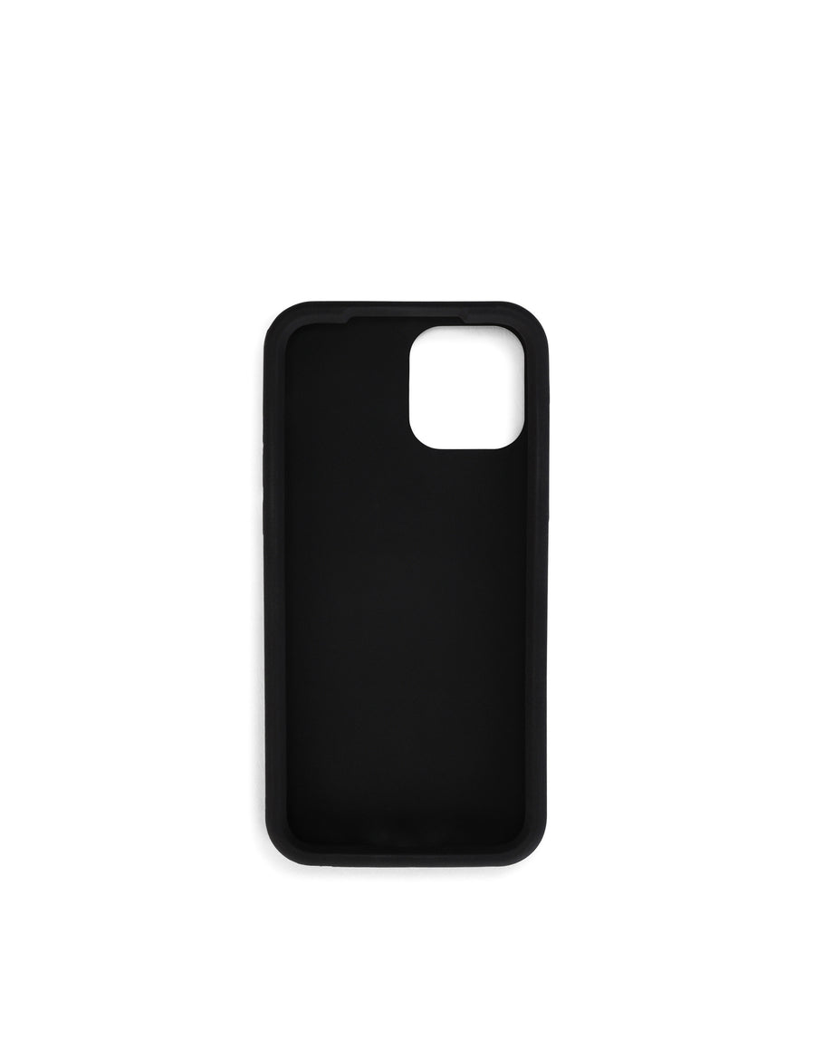 Rubber iPhone 12 Pro max cover with branded tag