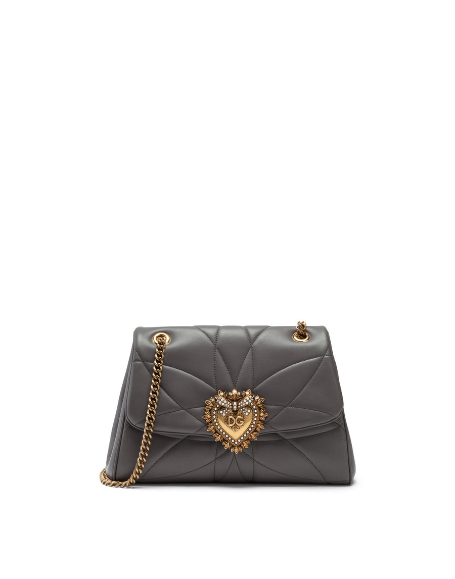 Large Devotion shoulder bag in quilted nappa leather