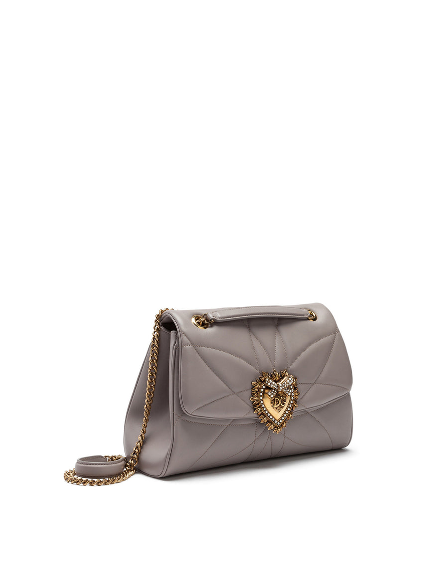 Large Devotion shoulder bag in quilted nappa leather