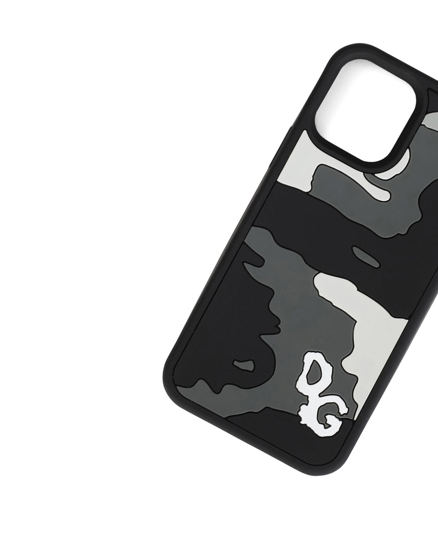 Camouflage rubber iPhone 12 Pro cover