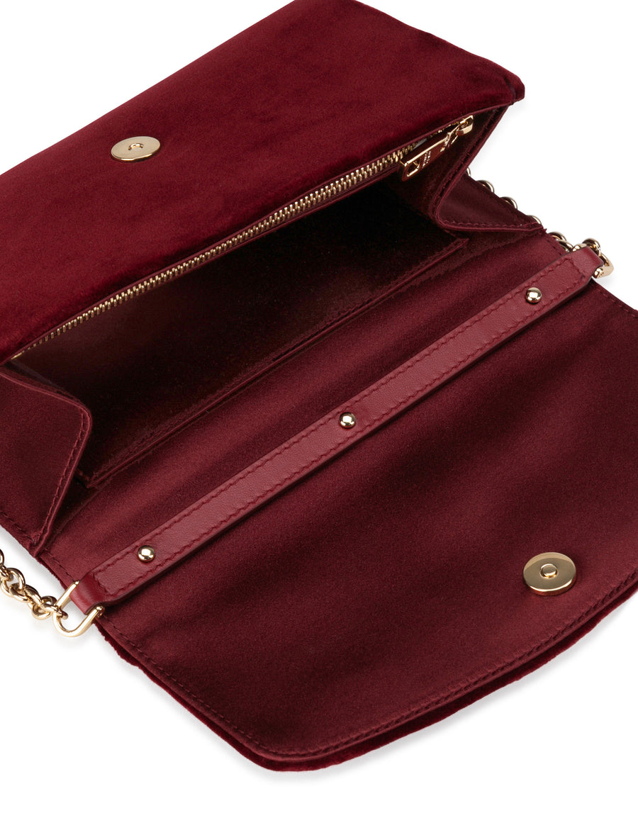 Dauphine velvet minibag