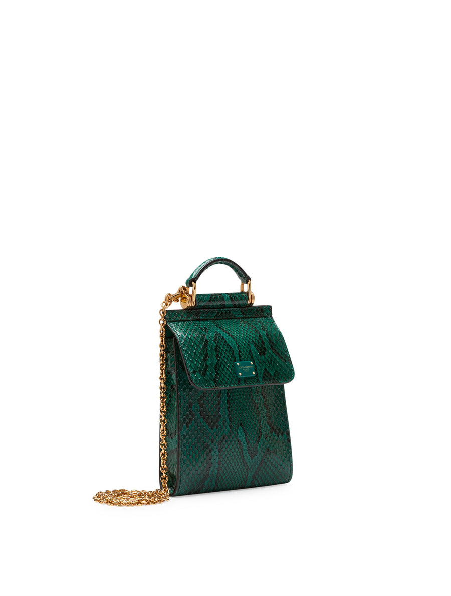 Python skin Sicily 58 phone bag