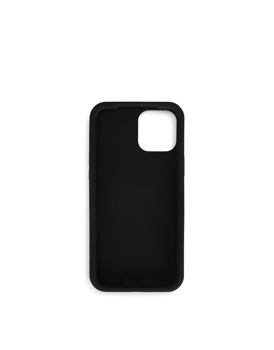 Rubber iPhone 12 Pro max cover with branded tag