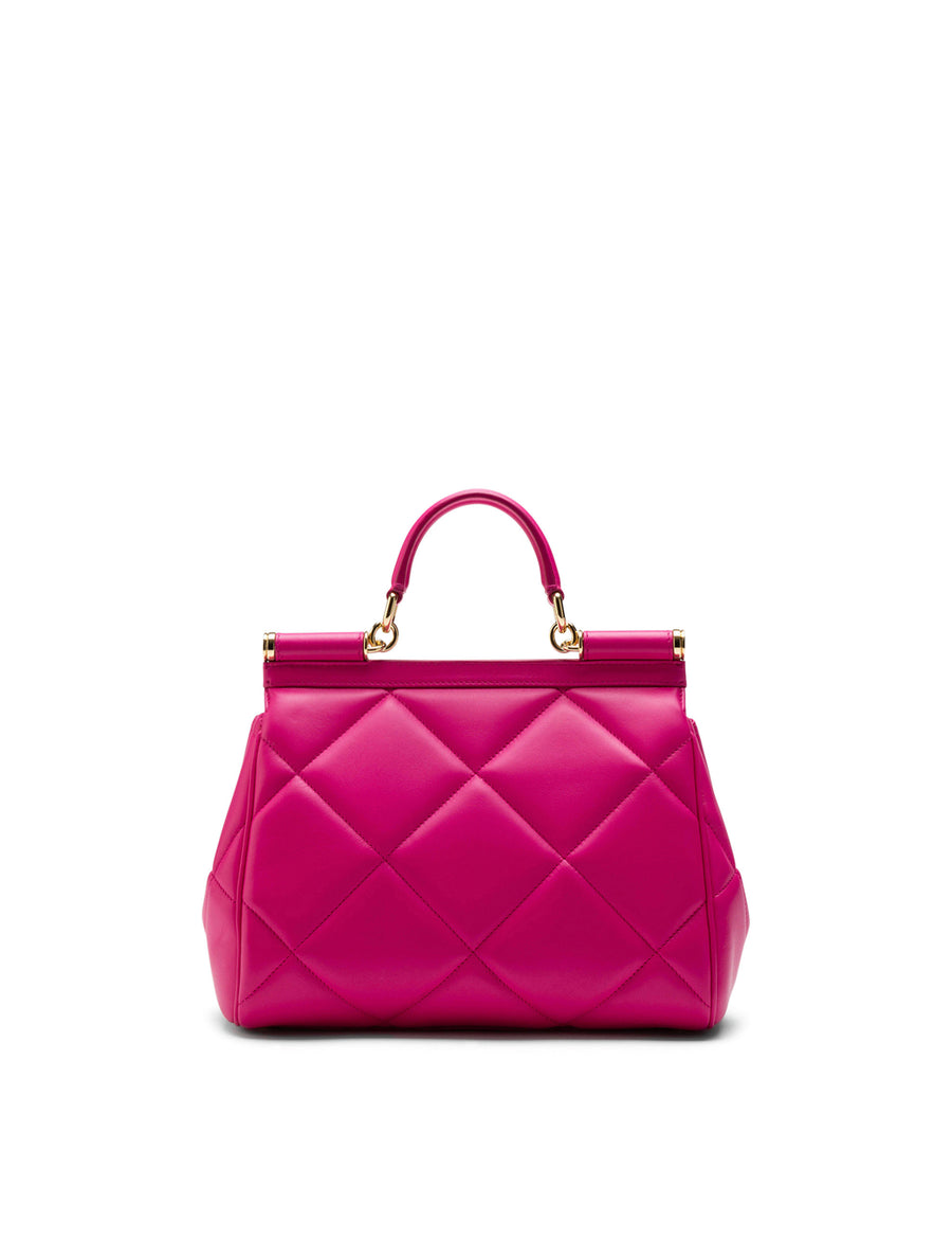 Medium Sicily bag in quilted Aria calfskin