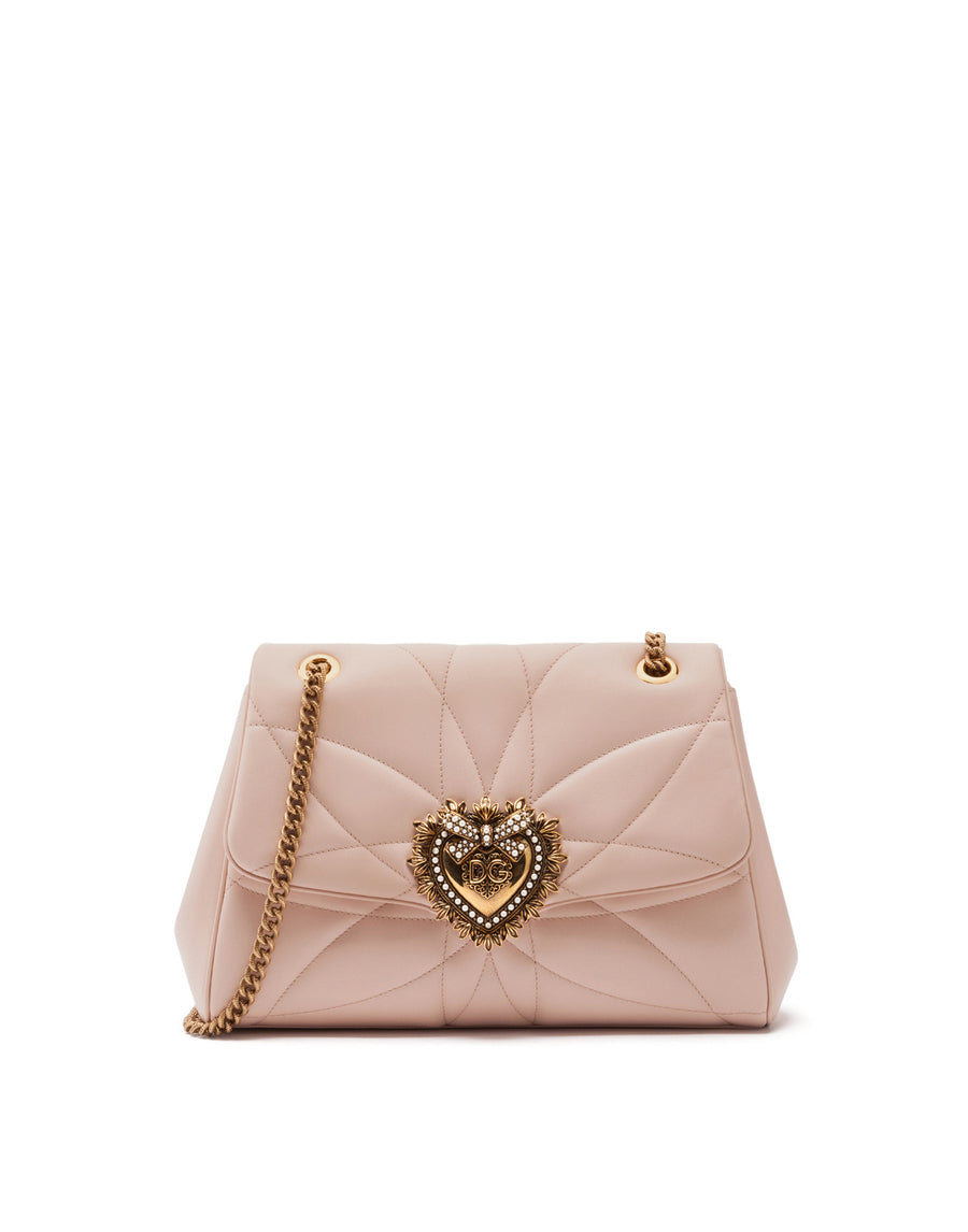 Large Devotion shoulder bag in quilted nappa leather