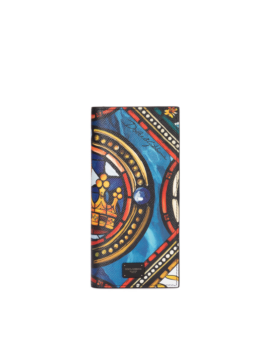 Long card holder with DG king print