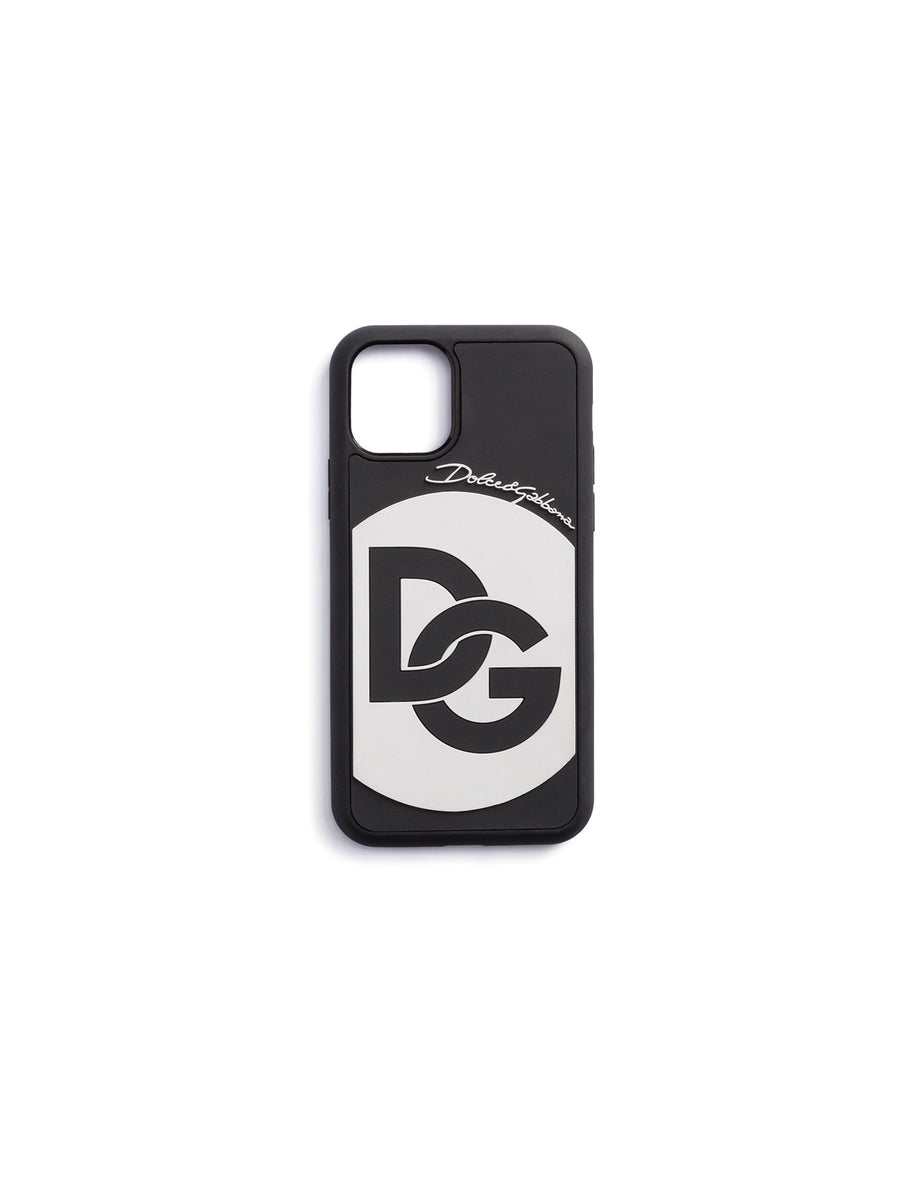 Rubber iPhone 11 Pro cover with crossover DG logo