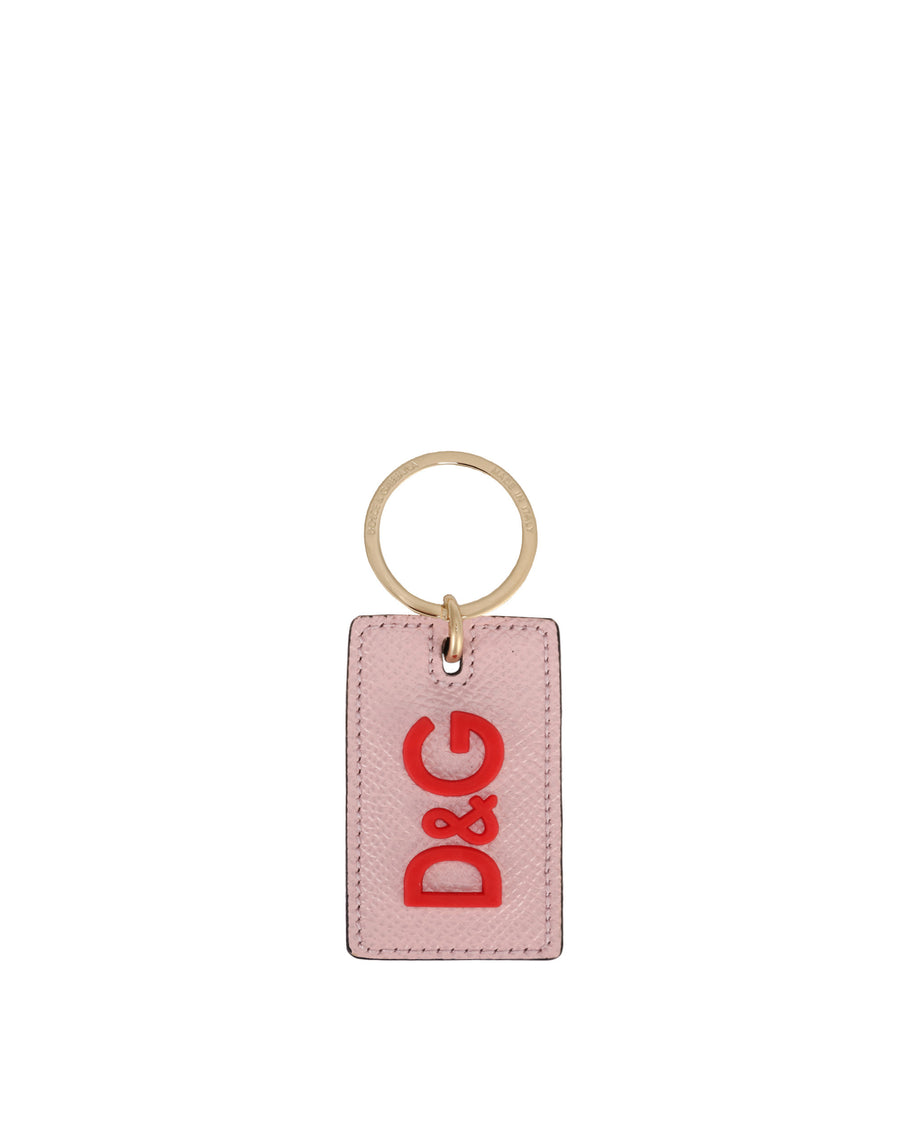 Key ring with leather DG logo