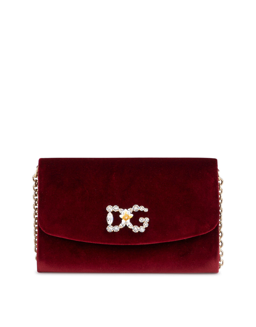 Dauphine velvet minibag