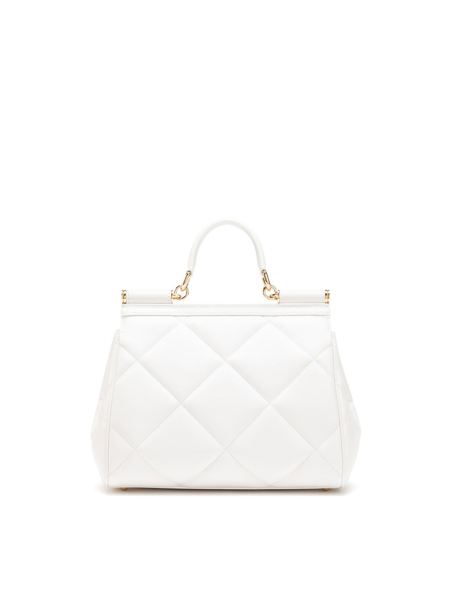 Medium Sicily bag in quilted Aria calfskin