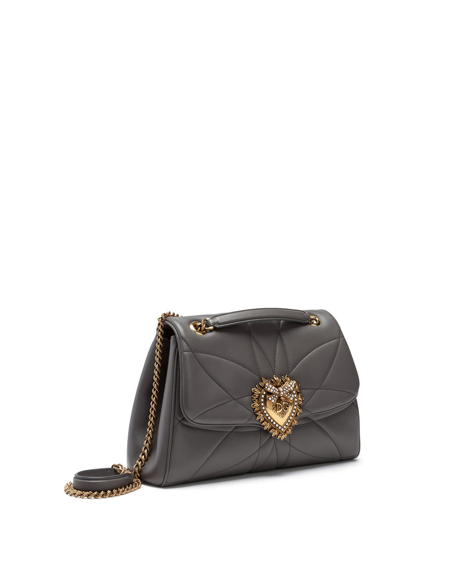 Large Devotion shoulder bag in quilted nappa leather