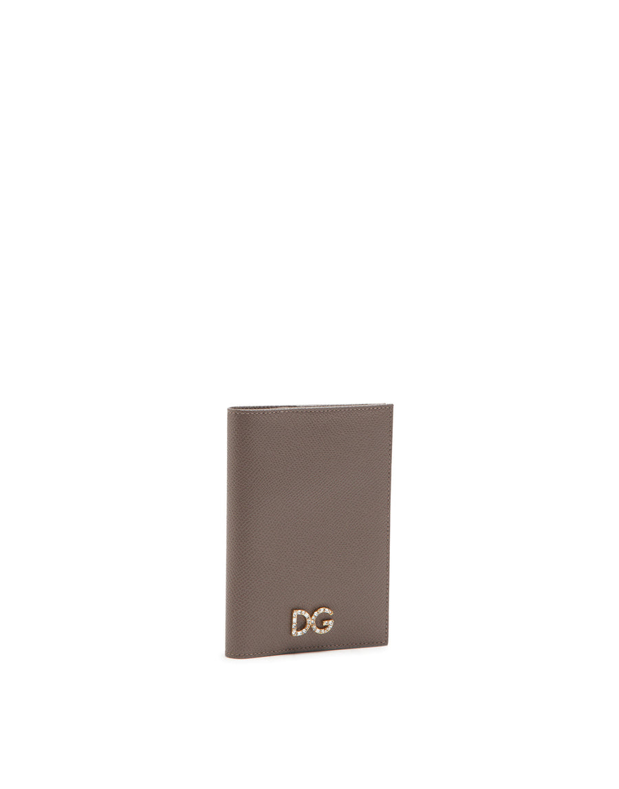 Dauphine calfskin passport holder