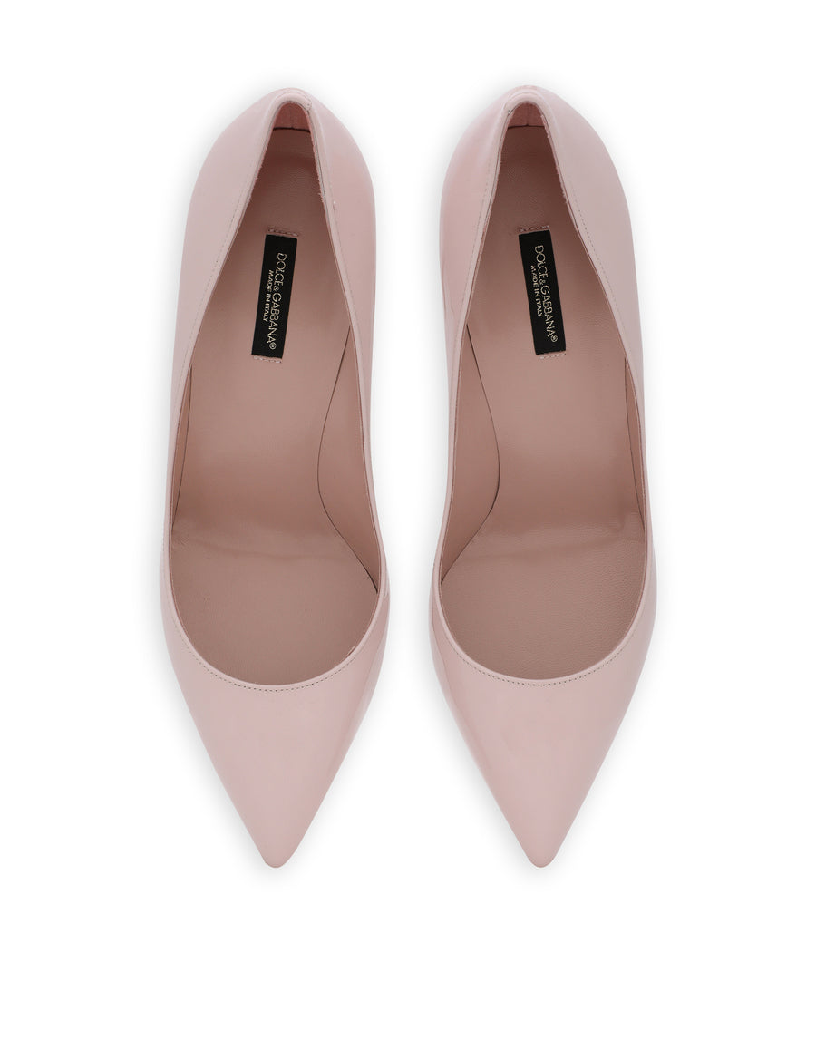 Pointed varnish pumps