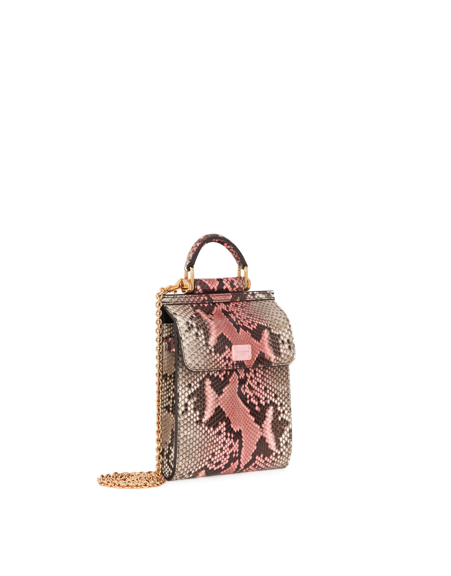 Python skin Sicily 58 phone bag