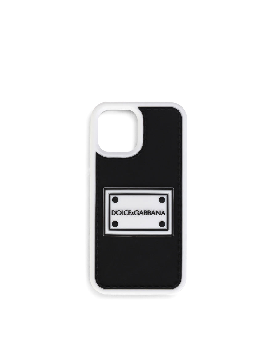 Rubber iPhone 12 Pro max cover with branded tag