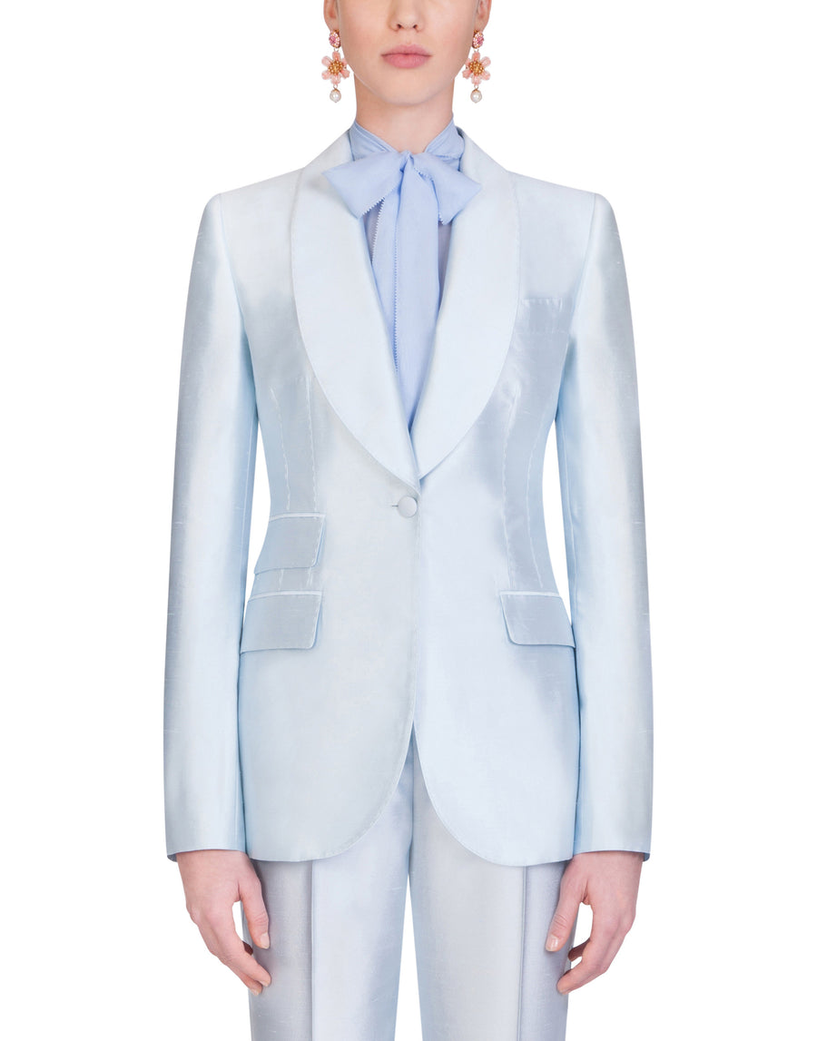 Shantung blazer