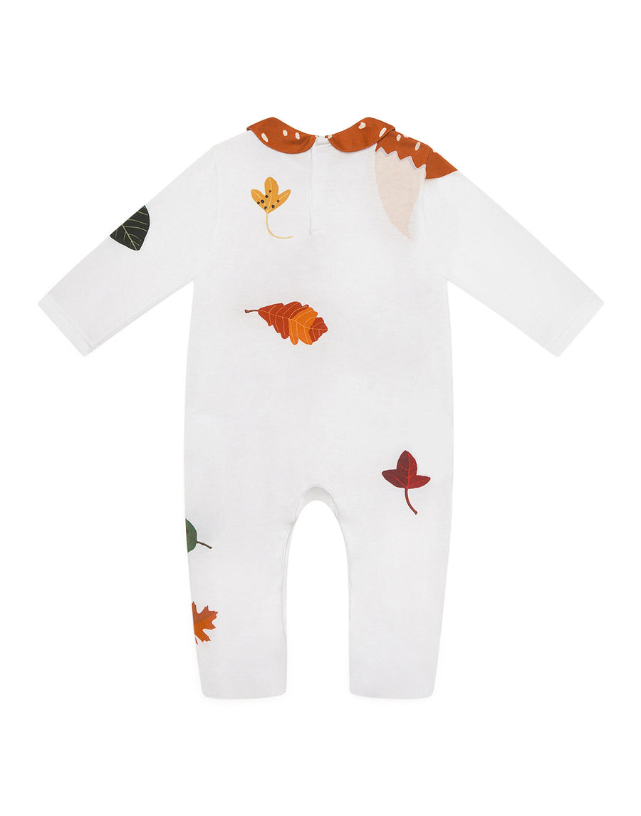 JERSEY ONESIE WITH FOX PRINT