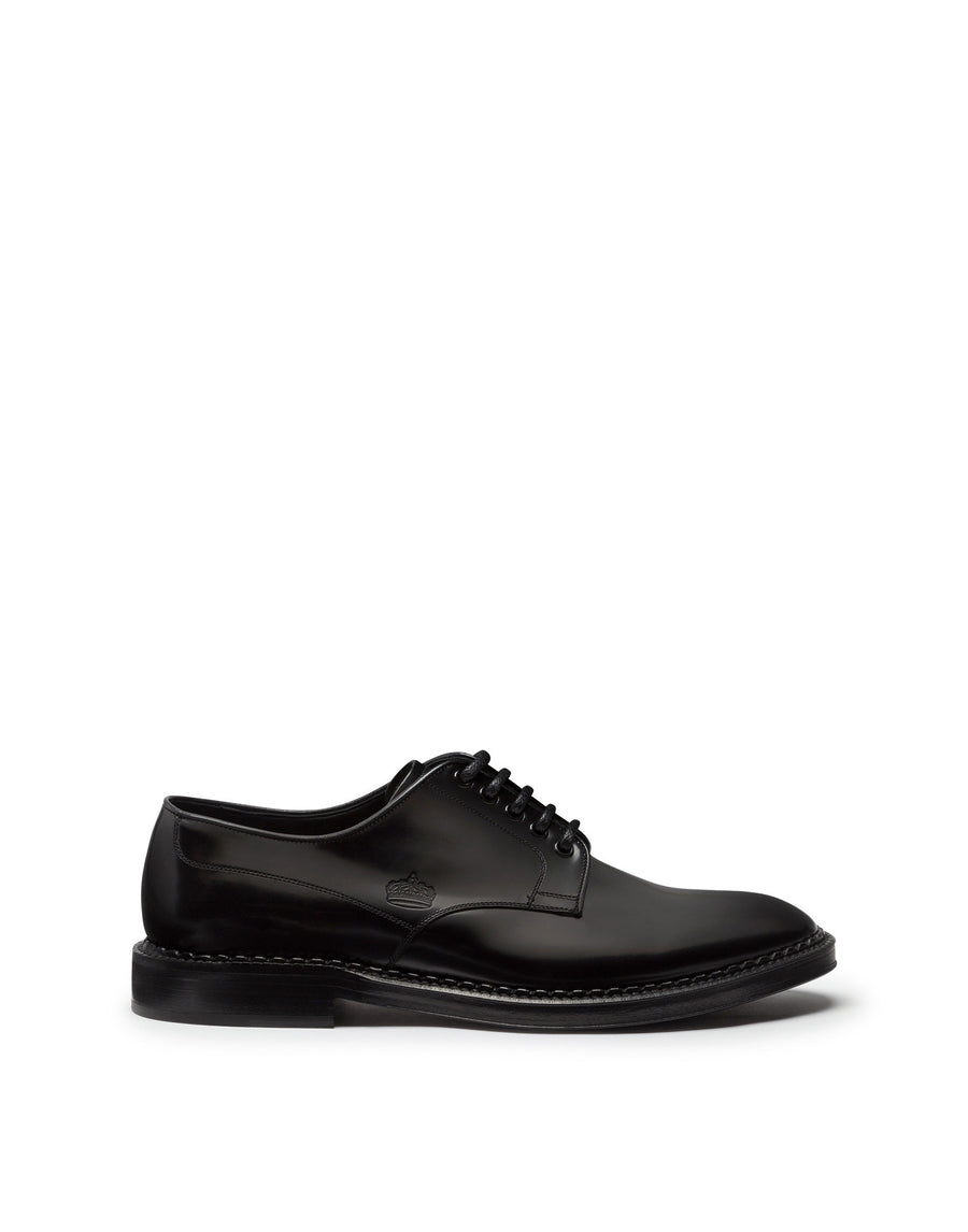 Calfskin derby shoes