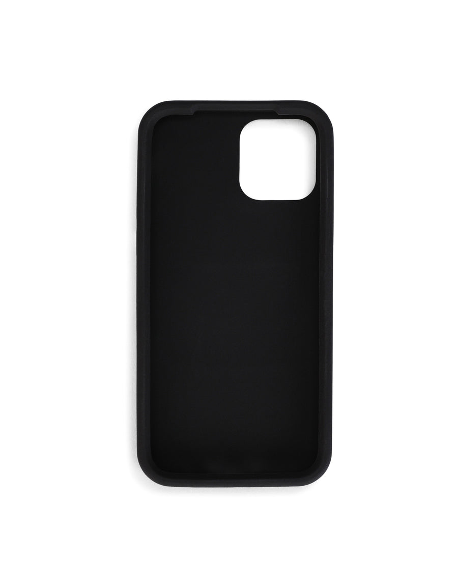 Rubber iPhone 12 Pro cover with branded plate