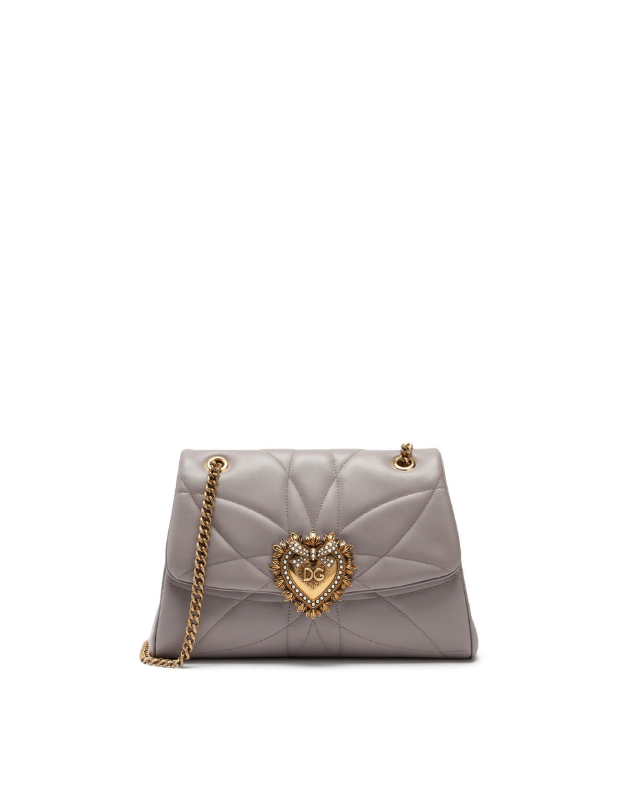 Large Devotion shoulder bag in quilted nappa leather